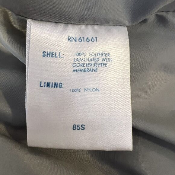 Windy Pass by North Face Red Zip Close Hooded Vintage Rain Jacket‎ Size Small - Picture 7 of 8